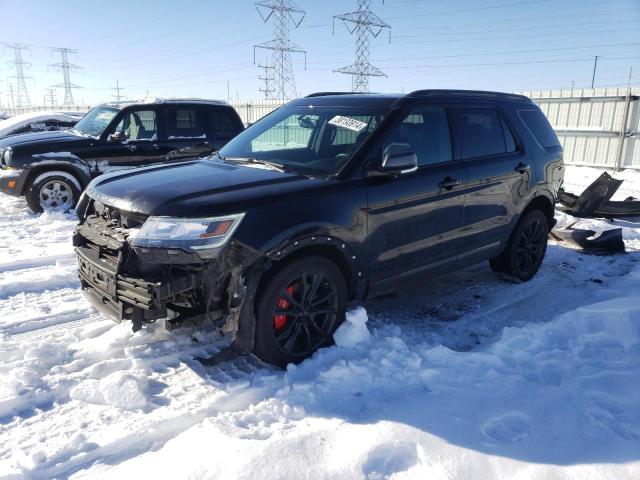 Image 1 of 2018 FORD EXPLORER XLT 2018 with VIN 1FM5K8D88JGA96253