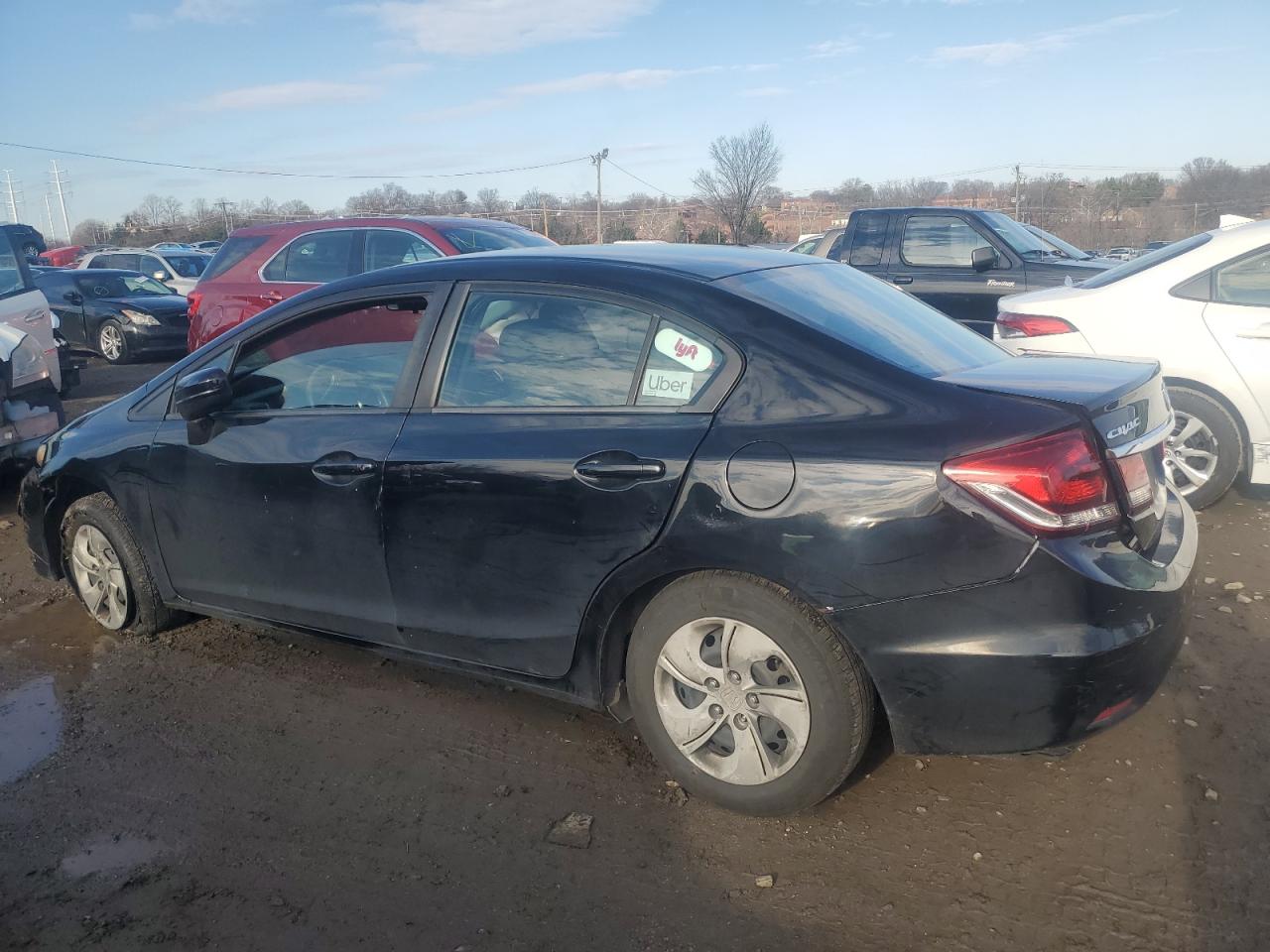 Obraz 2 z 2014 HONDA CIVIC LX 2014 z VIN 2HGFB2F54EH538563