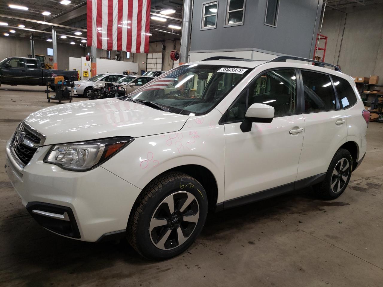 Изображение 1 2018 SUBARU FORESTER 2.5I PREMIUM 2018 с VIN JF2SJAGC4JH461525