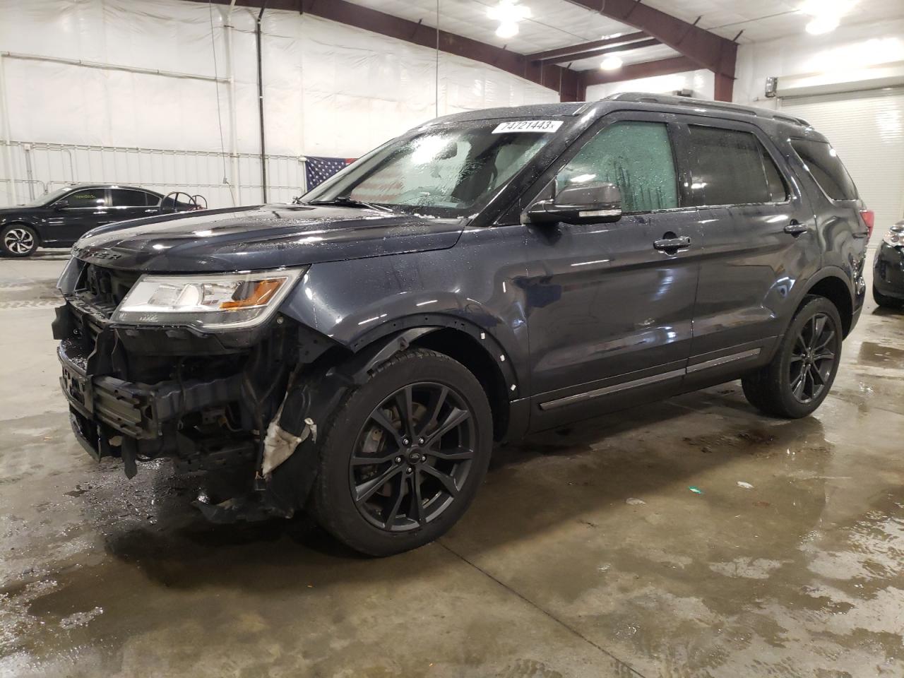 Image 1 of 2017 FORD EXPLORER XLT 2017 with VIN 1FM5K8D84HGD88654
