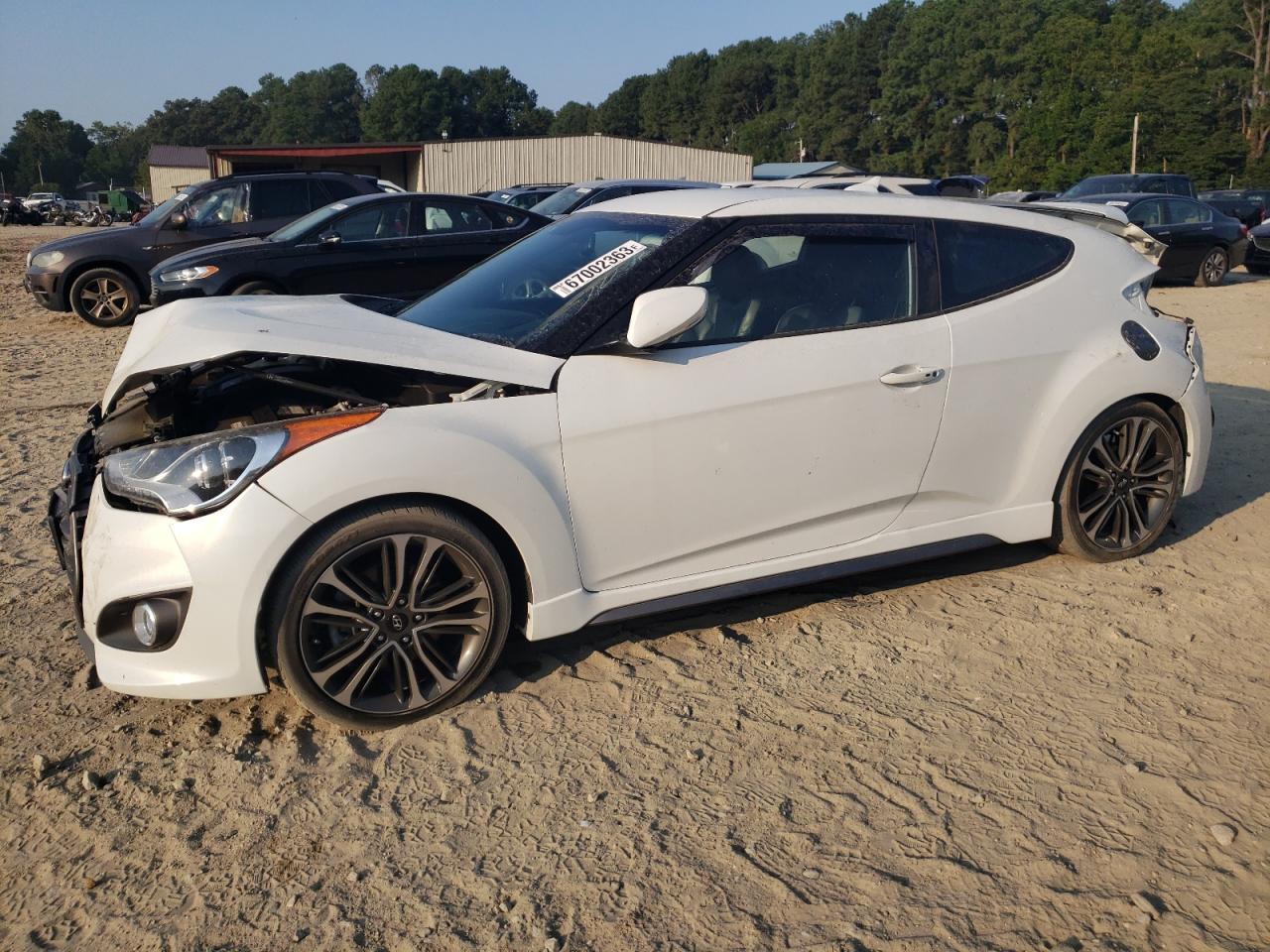 Obraz 1 z 2016 HYUNDAI VELOSTER TURBO 2016 z VIN KMHTC6AE5GU282569