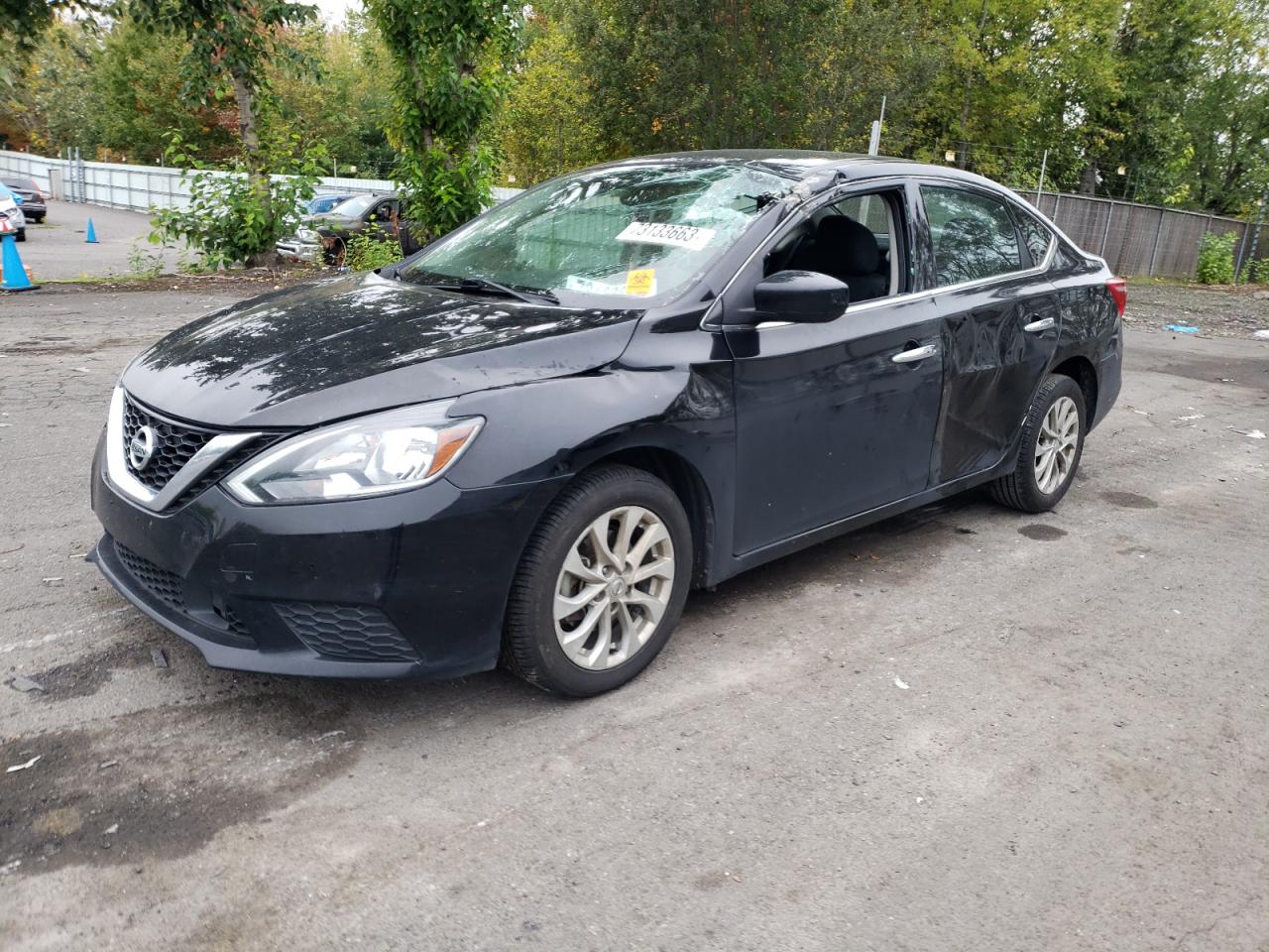 Изображение 1 2019 NISSAN SENTRA S 2019 с VIN 3N1AB7AP6KL622548
