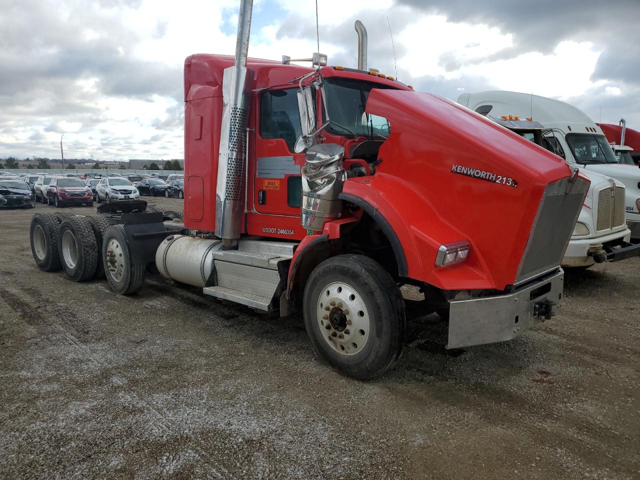 Image 1 of 2022 KENWORTH CONSTRUCTION T800 2022 with VIN 1XKDP4EX0NR468084