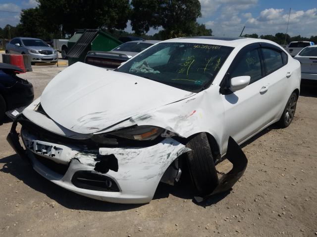 Image 2 of 2015 DODGE DART SXT 2015 with VIN 1C3CDFBB6FD132480