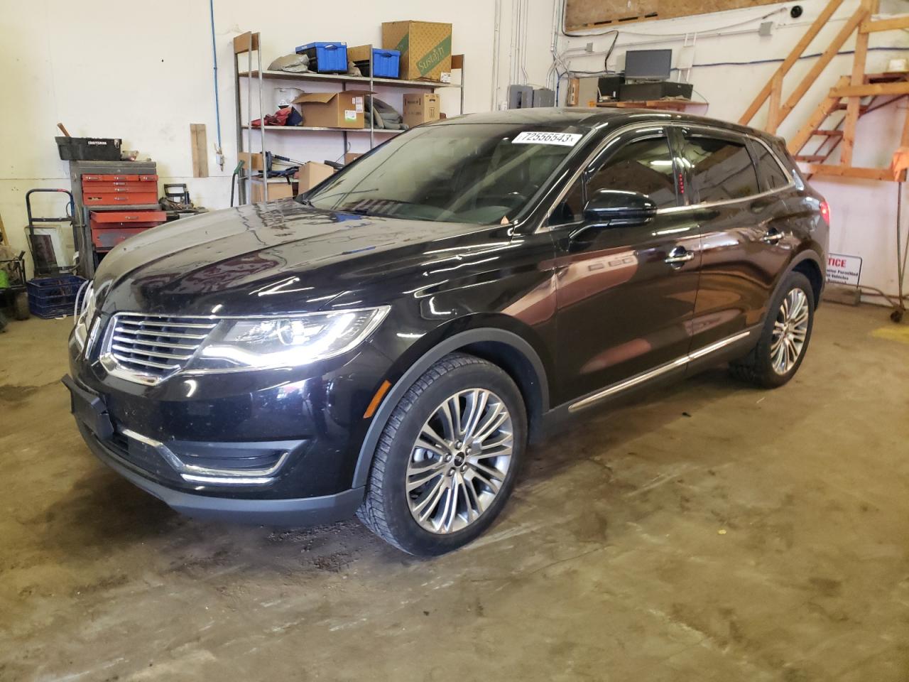 Image 1 of 2018 LINCOLN MKX RESERVE 2018 with VIN 2LMPJ8LR0JBL23551