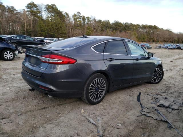 Image 3 of 2018 FORD FUSION TITANIUM/PLATINUM HEV 2018 with VIN 3FA6P0RU1JR207113