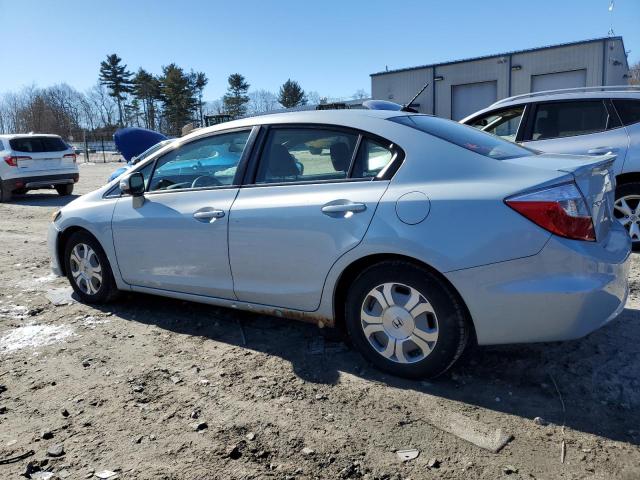 Изображение 2 2012 HONDA CIVIC HYBRID L 2012 с VIN JHMFB4F39CS001183