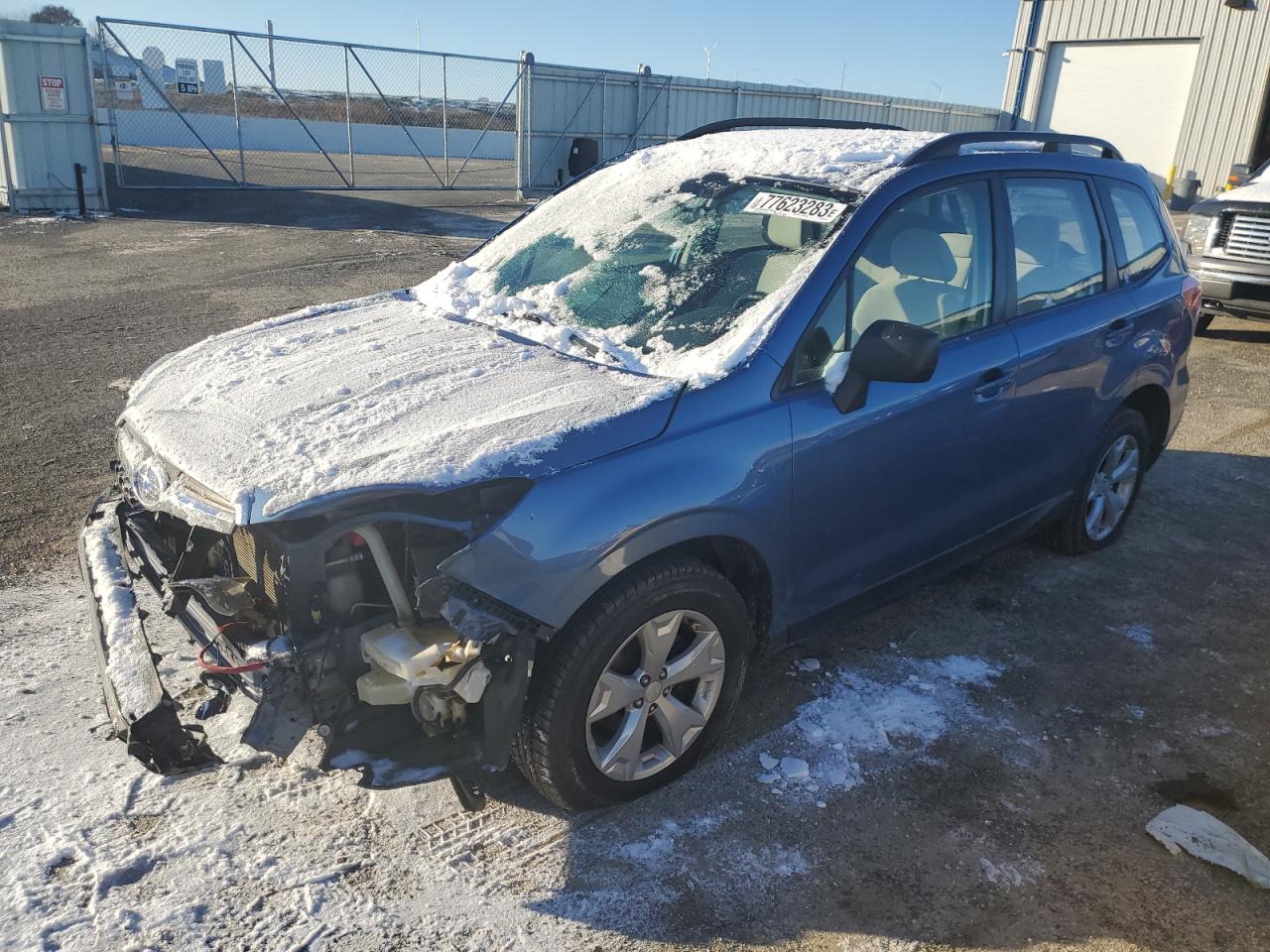 Изображение 1 2015 SUBARU FORESTER 2.5I 2015 с VIN JF2SJABC6FH595631
