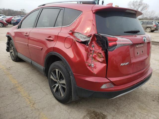 Image 2 of 2017 TOYOTA RAV4 XLE 2017 with VIN JTMWFREV8HJ137985