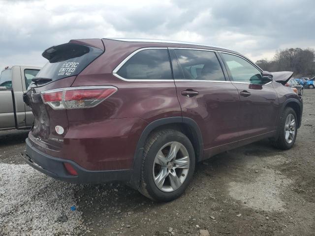 Image 3 of 2015 TOYOTA HIGHLANDER LIMITED 2015 with VIN 5TDDKRFH6FS075224