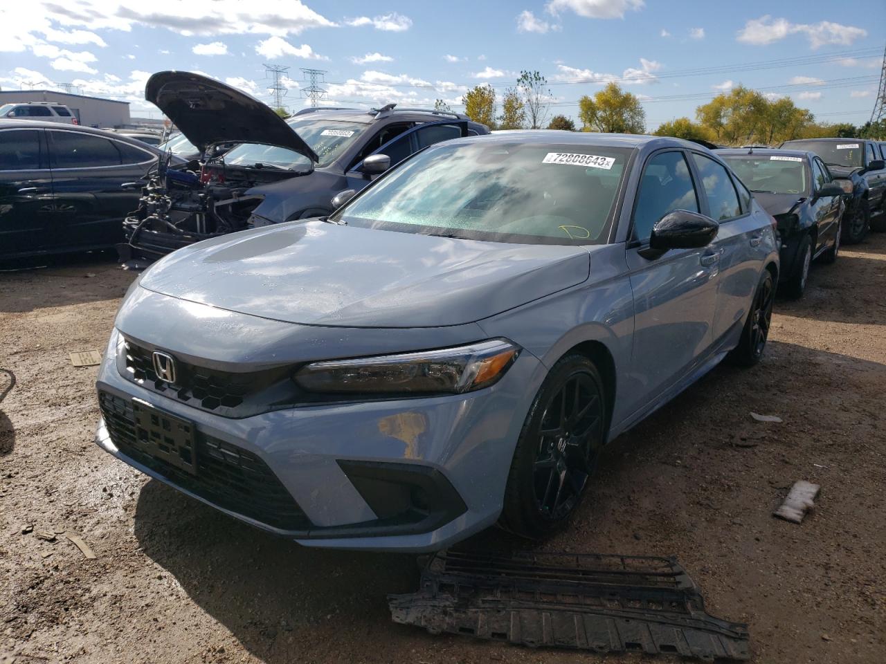 Image 1 of 2023 HONDA CIVIC SPORT 2023 with VIN 19XFL2H89PE006307