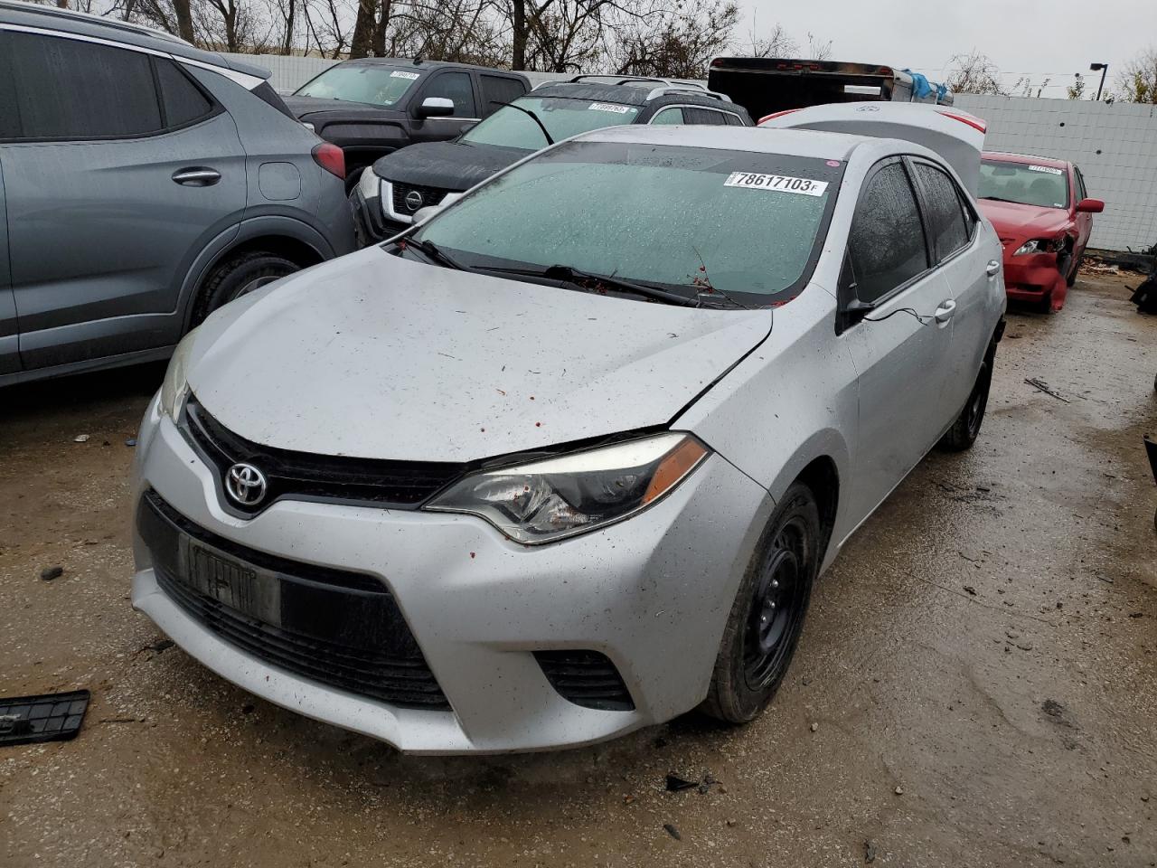 Image 1 of 2014 TOYOTA COROLLA L 2014 with VIN 5YFBURHE8EP172064