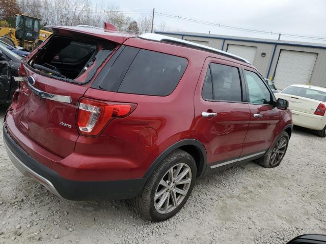 Image 3 of 2017 FORD EXPLORER LIMITED 2017 with VIN 1FM5K8F86HGC38851