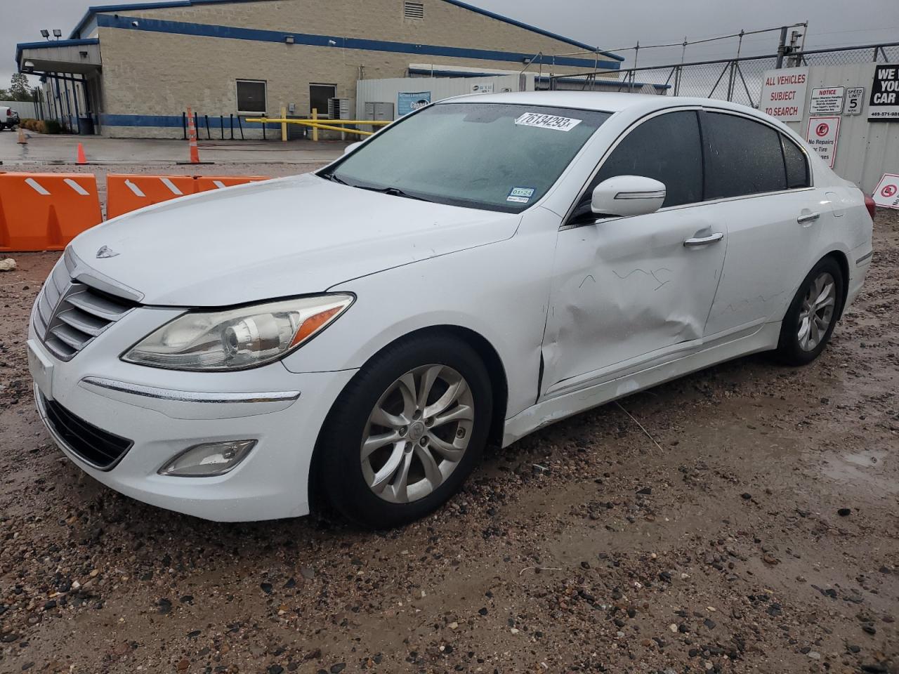 Изображение 1 2013 HYUNDAI GENESIS 3.8L 2013 с VIN KMHGC4DD1DU244499