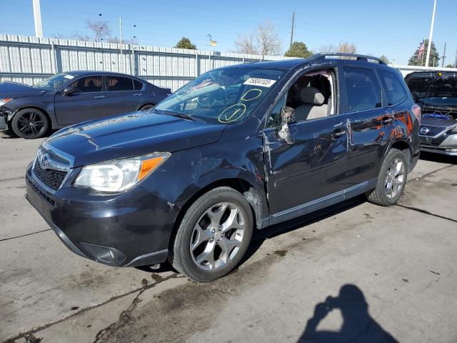 Image 1 of 2015 SUBARU FORESTER 2.5I TOURING 2015 with VIN JF2SJAUC9FH422294