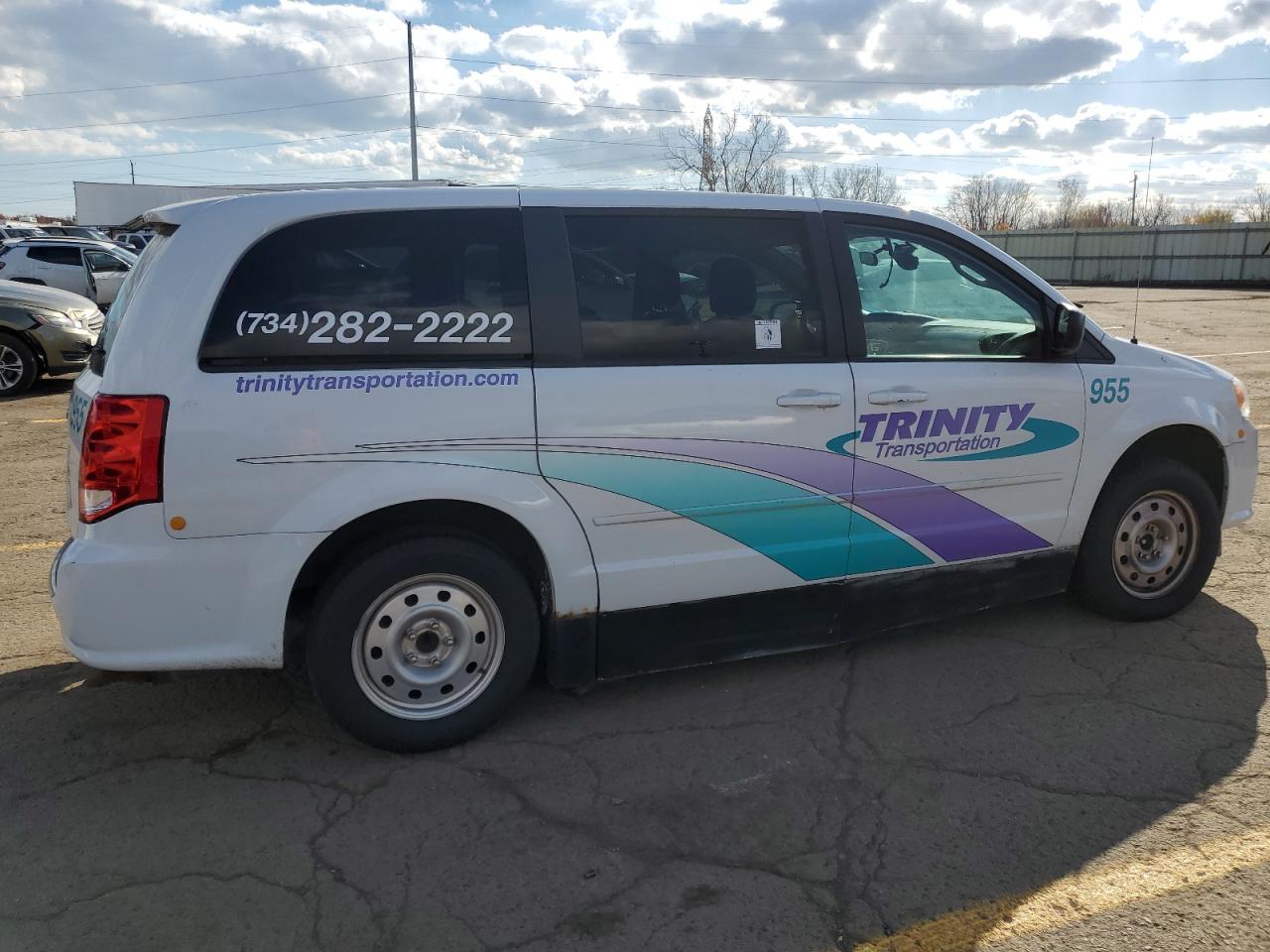 Image 3 of 2015 DODGE GRAND CARAVAN SE 2015 with VIN 2C4RDGBG2FR660389