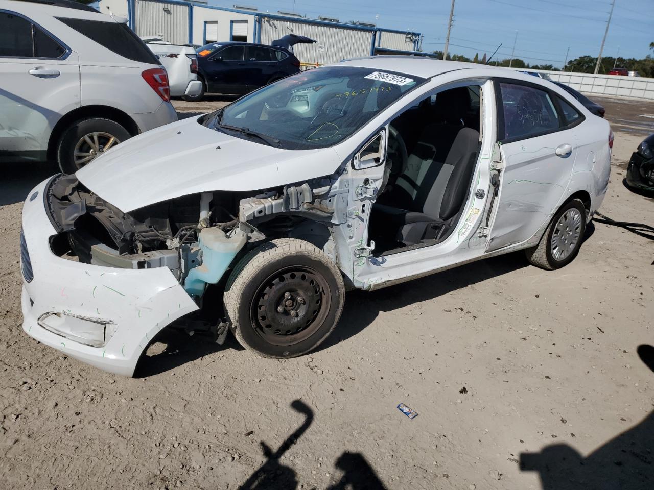 Image 1 of 2017 FORD FIESTA S 2017 with VIN 3FADP4AJXHM146058