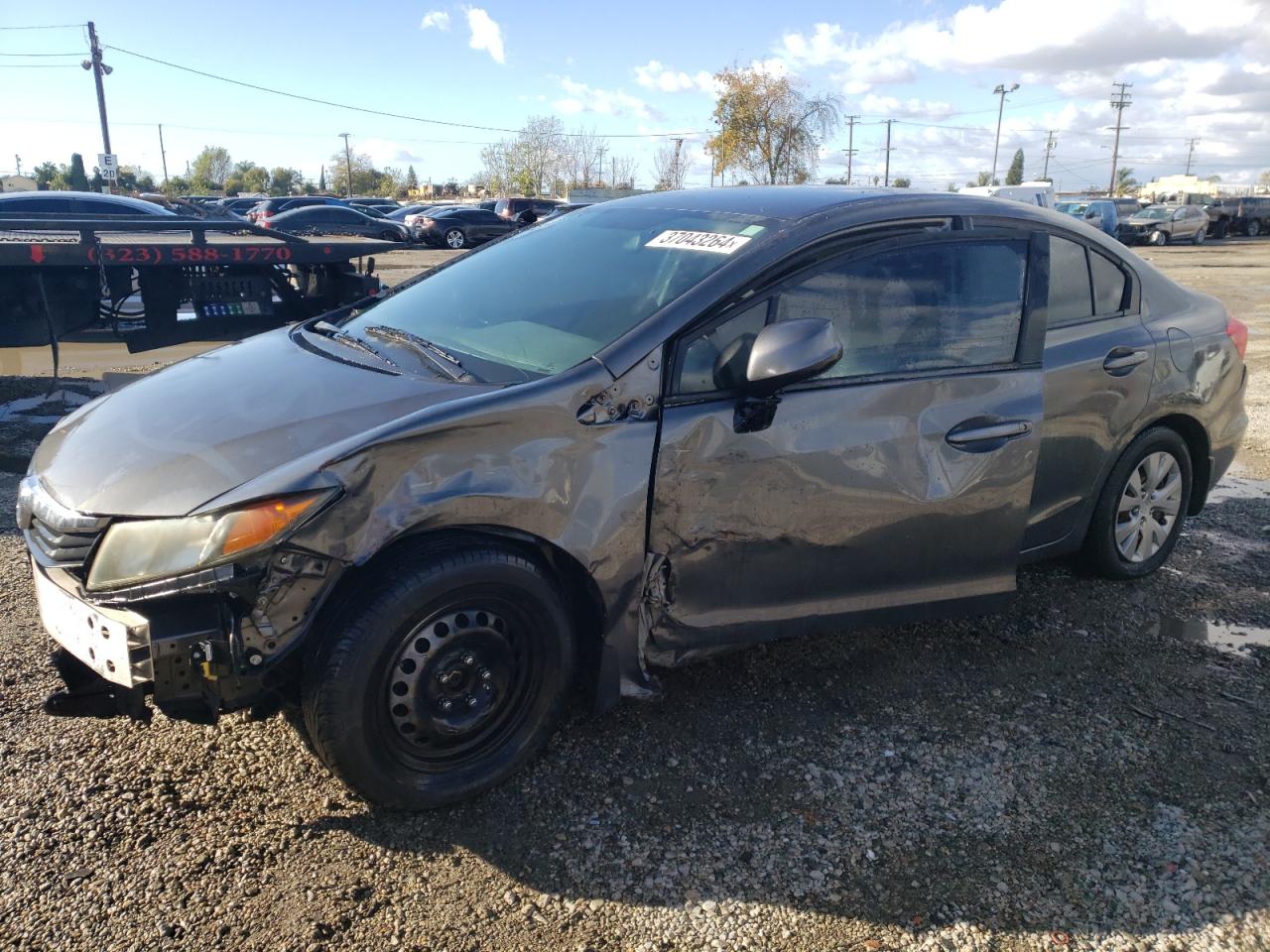 2012 HONDA CIVIC LX 2012 image