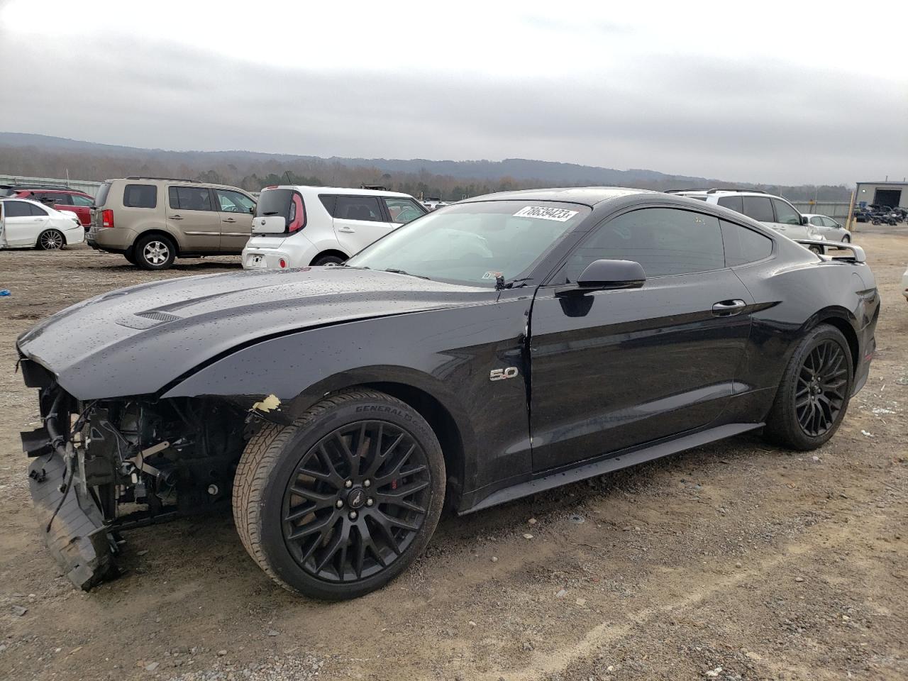 Image 1 of 2019 FORD MUSTANG GT 2019 with VIN 1FA6P8CF9K5140225