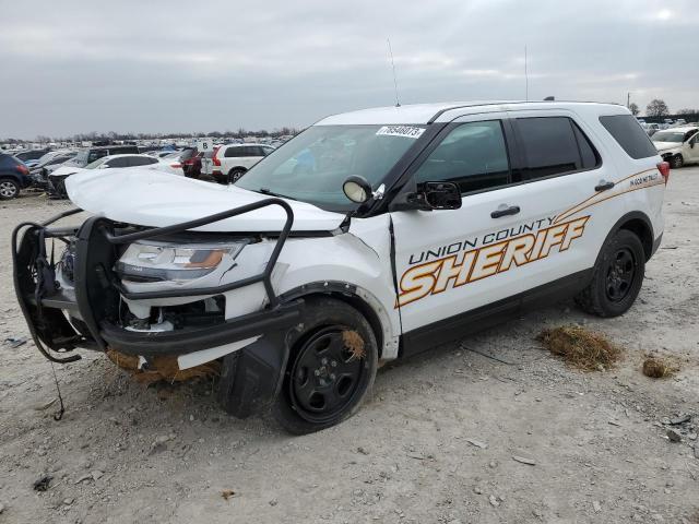 Image 1 of 2018 FORD EXPLORER POLICE INTERCEPTOR 2018 with VIN 1FM5K8AR9JGC75110