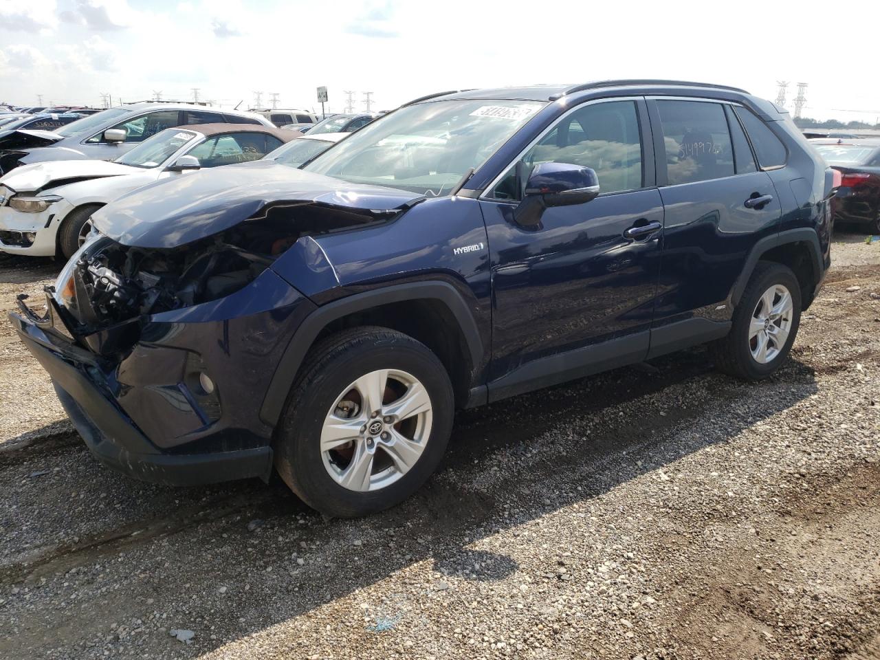 Изображение 1 2021 TOYOTA RAV4 XLE 2021 с VIN 4T3R6RFV8MU024920