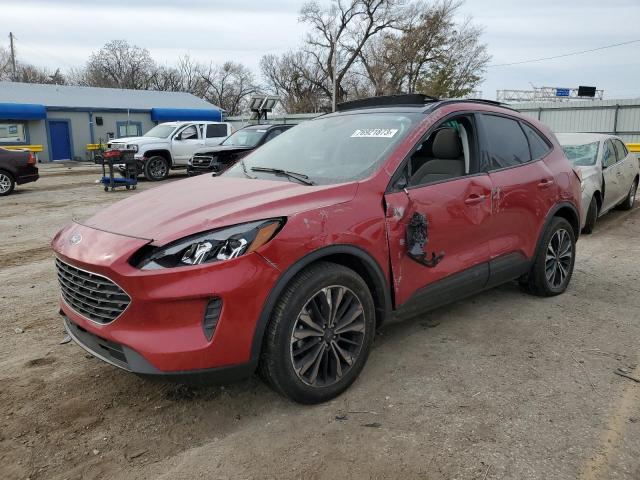 Image 1 of 2022 FORD ESCAPE SE 2022 with VIN 1FMCU9G69NUB62804