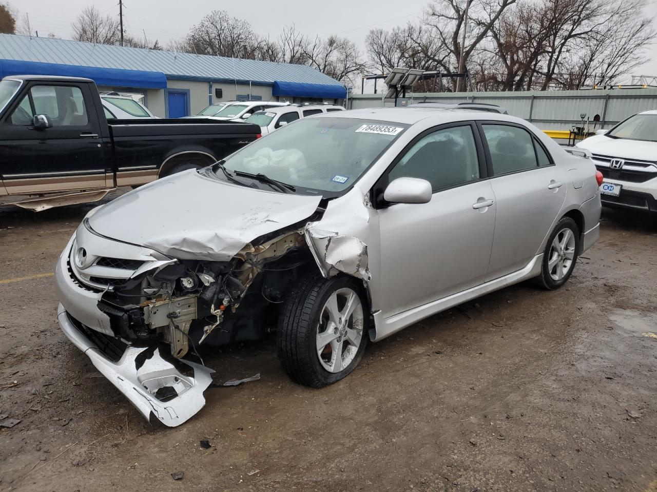 Image 1 of 2013 TOYOTA COROLLA BASE 2013 with VIN 5YFBU4EE6DP074656