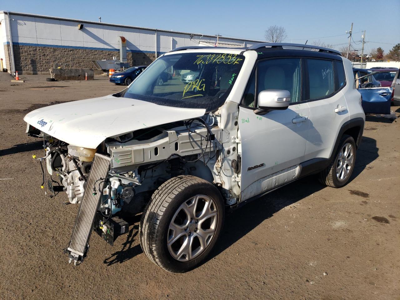 Image 1 of 2017 JEEP RENEGADE LIMITED 2017 with VIN ZACCJBDB8HPF84798