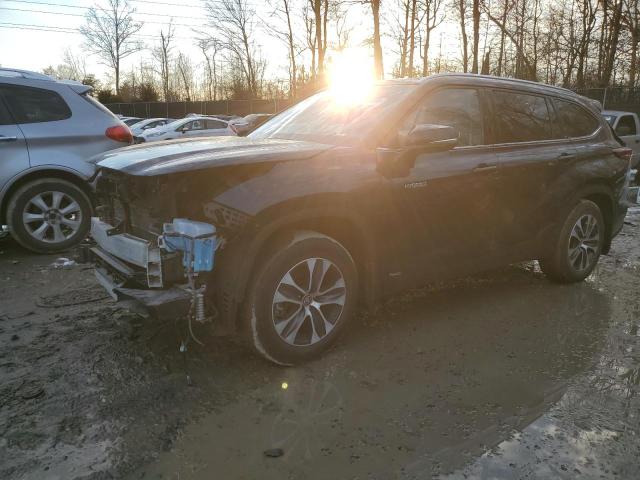Obraz 1 z 2021 TOYOTA HIGHLANDER HYBRID XLE 2021 z VIN 5TDHBRCH1MS514803
