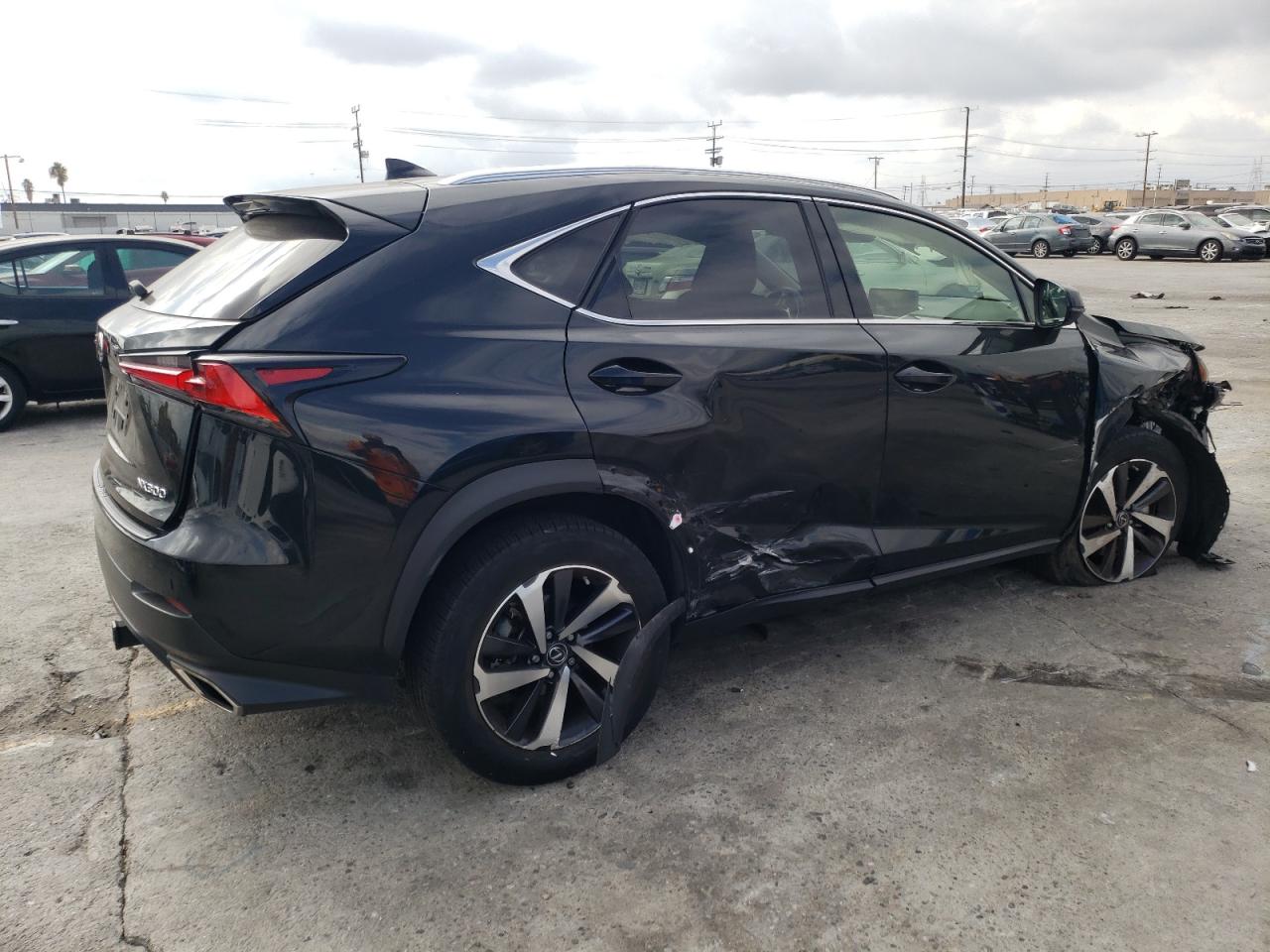 Image 3 of 2021 LEXUS NX 300 BASE 2021 with VIN JTJGARBZ4M2196172