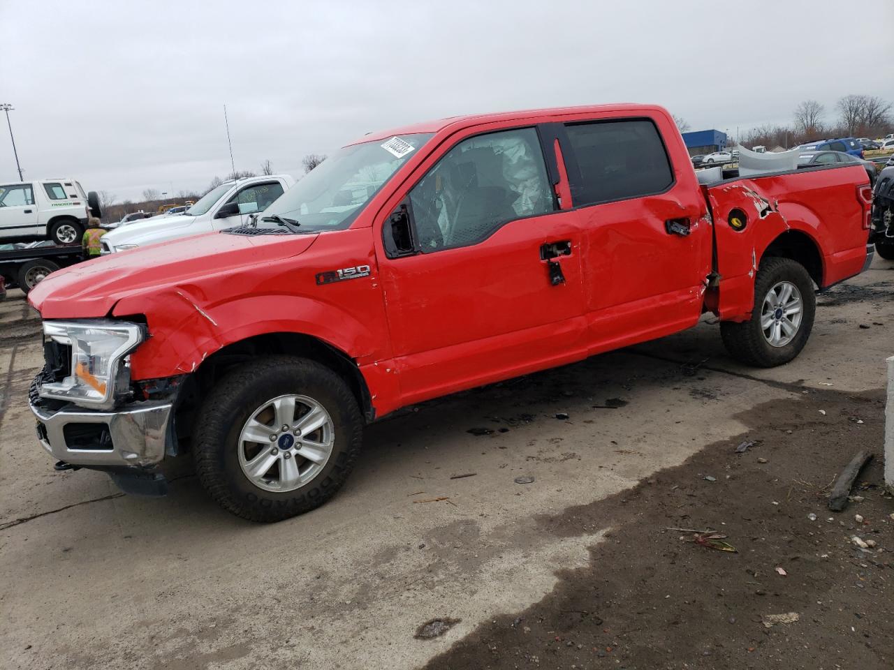 Изображение 1 2018 FORD F150 SUPERCREW 2018 с VIN 1FTEW1EB9JFC18134