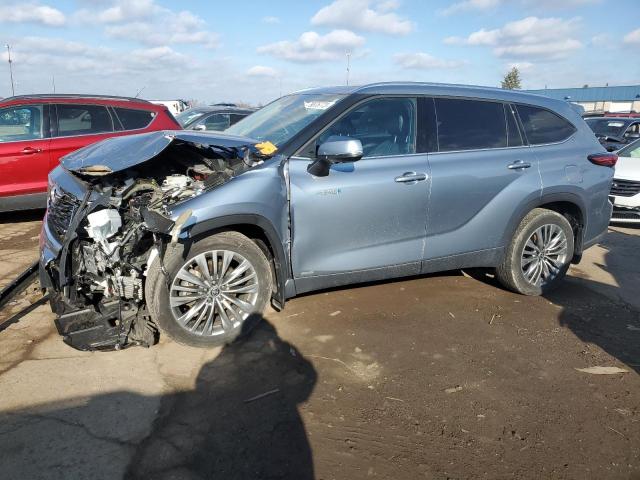 Image 1 of 2021 TOYOTA HIGHLANDER HYBRID PLATINUM 2021 with VIN 5TDEBRCH2MS025569