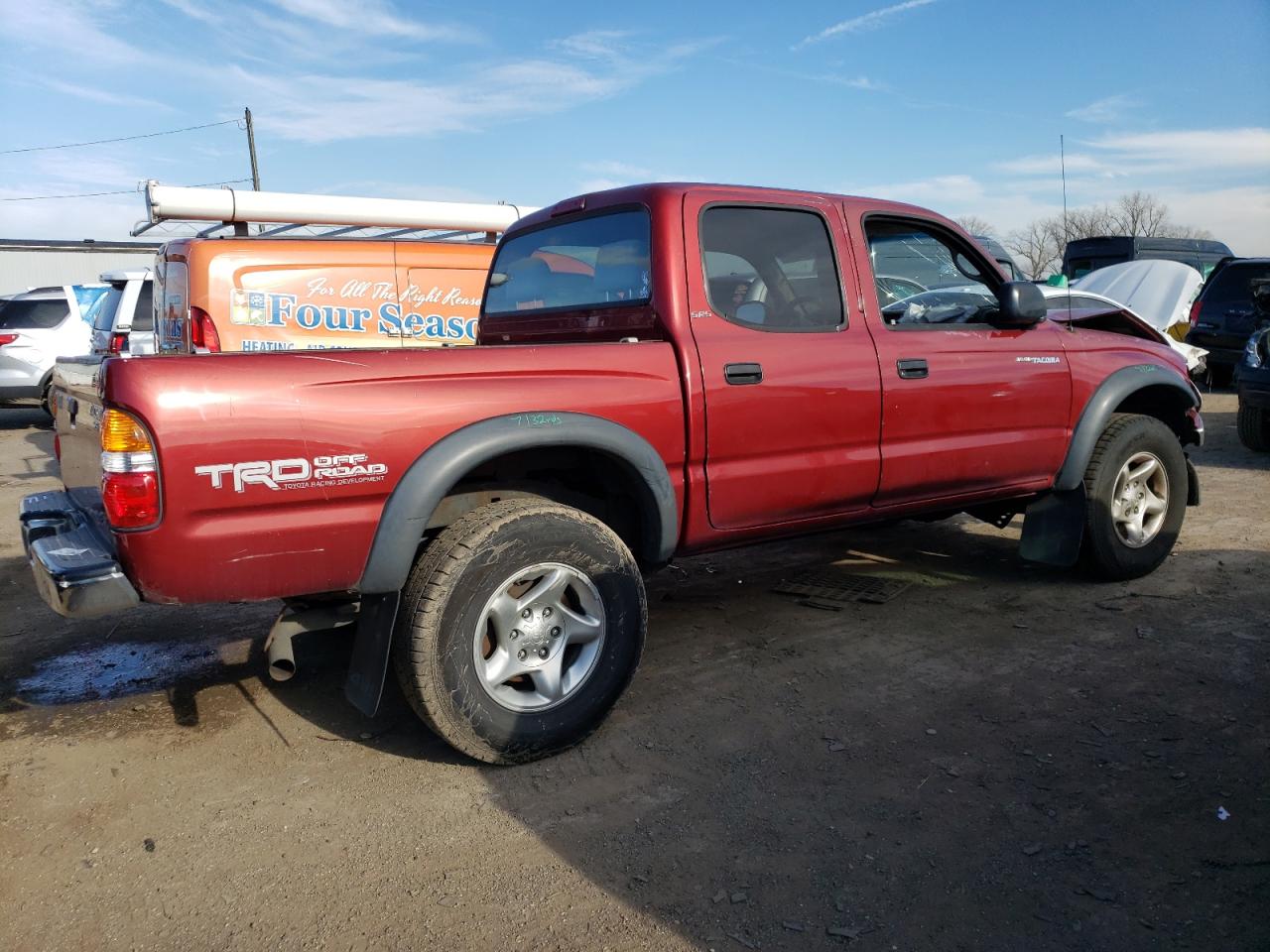 Image 3 of 2003 TOYOTA TACOMA DOUBLE CAB 2003 with VIN 5TEHN72N13Z254505