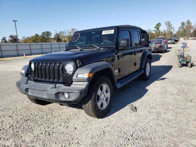 Изображение 1 2018 JEEP WRANGLER UNLIMITED SPORT 2018 с VIN 1C4HJXDG1JW179759