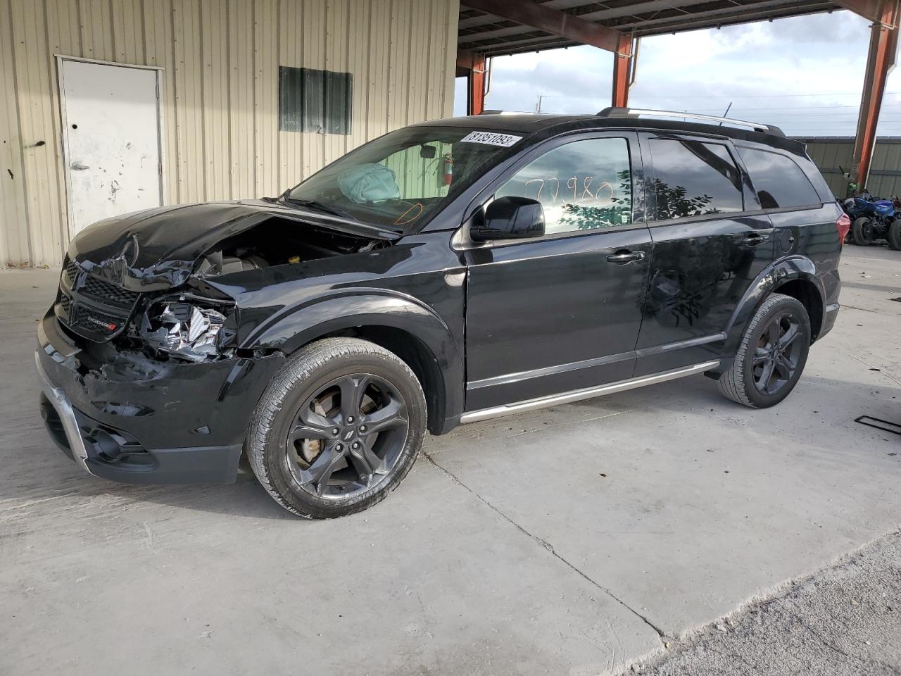 Image 1 of 2018 DODGE JOURNEY CROSSROAD 2018 with VIN 3C4PDDGG6JT430858
