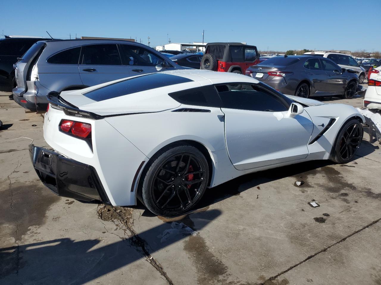 Obraz 3 z 2014 CHEVROLET CORVETTE STINGRAY Z51 2LT 2014 z VIN 1G1YJ2D79E5123916