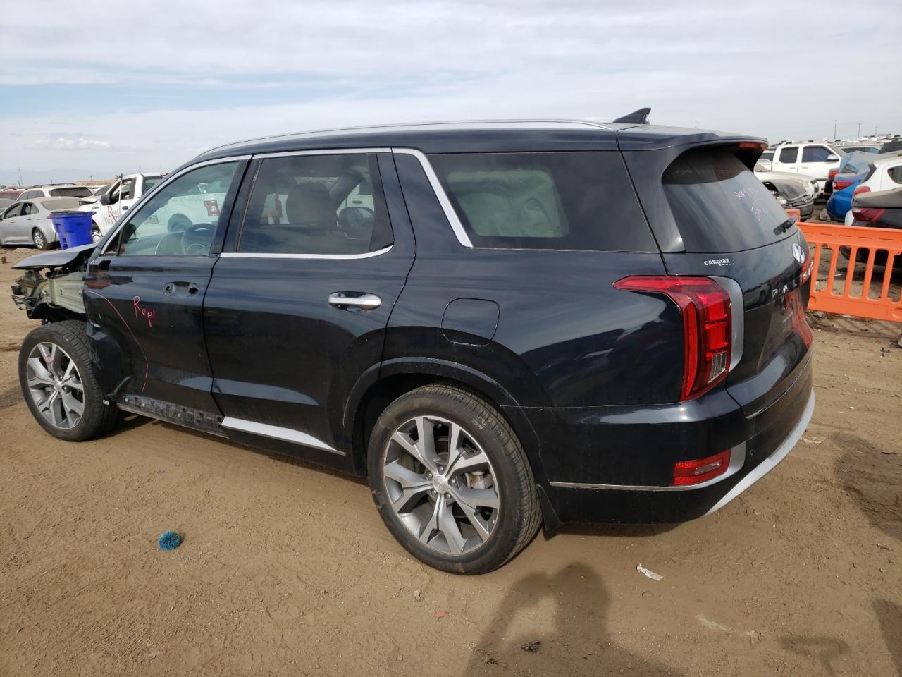 Image 2 of 2022 HYUNDAI PALISADE LIMITED 2022 with VIN KM8R5DHE9NU485203