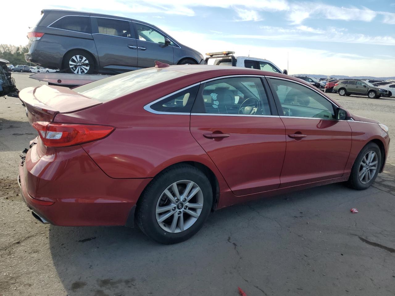 Obraz 3 z 2015 HYUNDAI SONATA SE 2015 z VIN 5NPE24AF1FH207194