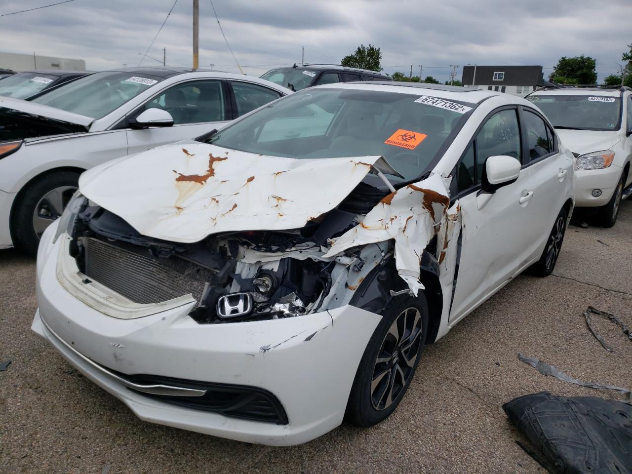 Obraz 1 z 2015 HONDA CIVIC EX 2015 z VIN 19XFB2F84FE259958