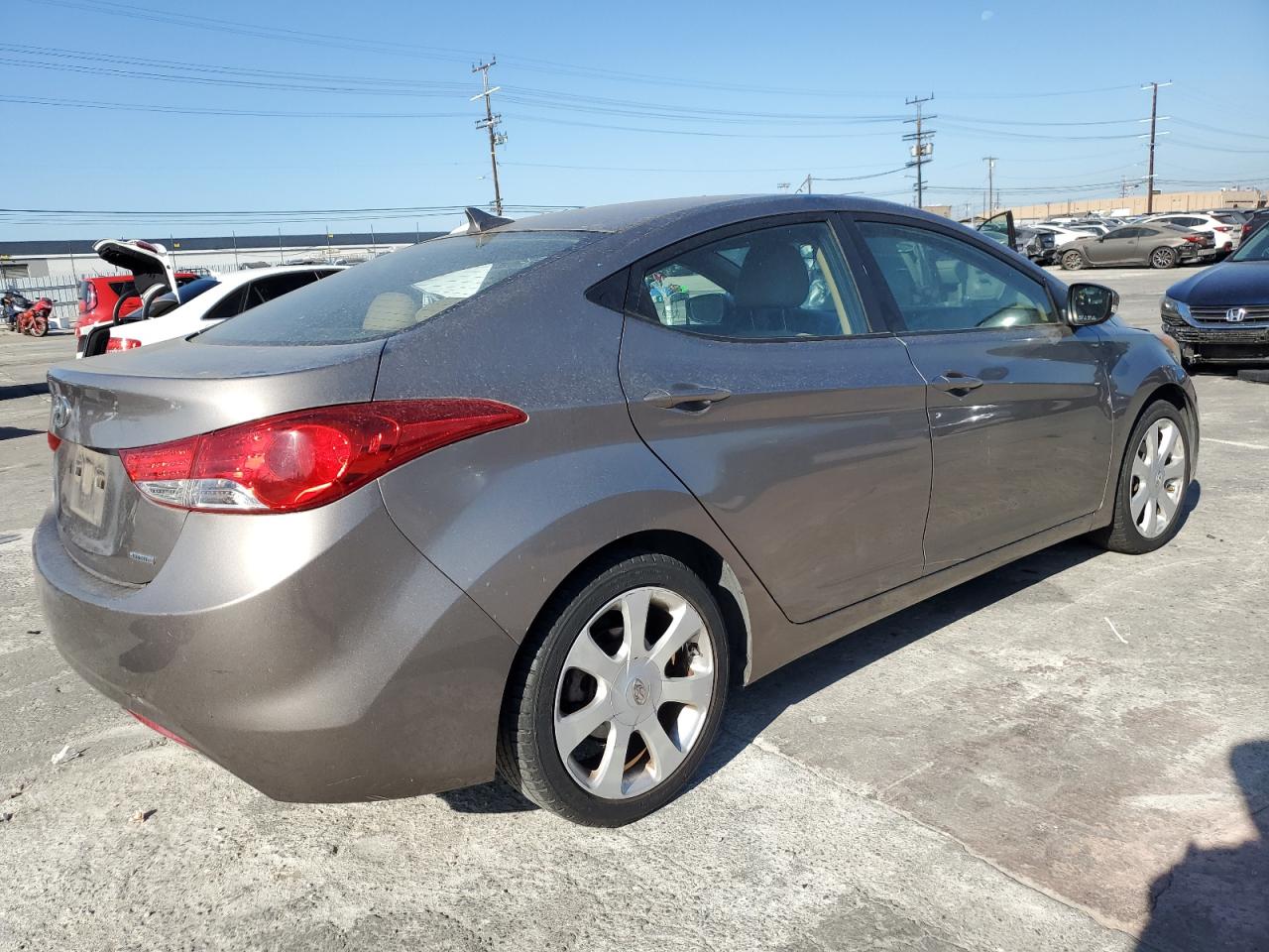 Image 3 of 2011 HYUNDAI ELANTRA GLS 2011 with VIN 5NPDH4AE2BH039268