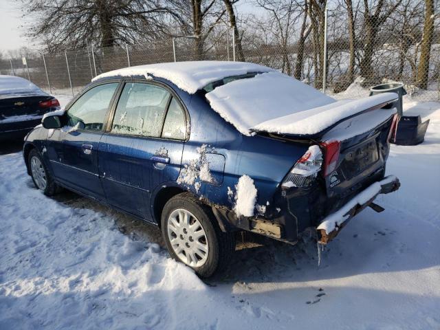 Изображение 2 2005 HONDA CIVIC LX 2005 с VIN 2HGES16585H521738