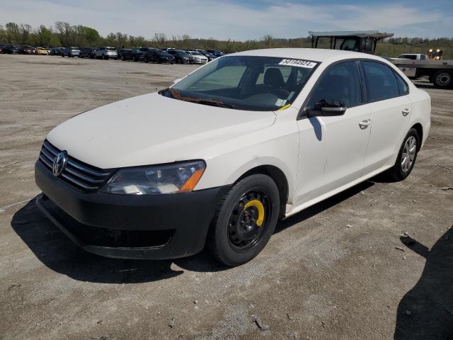 Image 1 of 2013 VOLKSWAGEN PASSAT S 2013 with VIN 1VWAP7A35DC006525