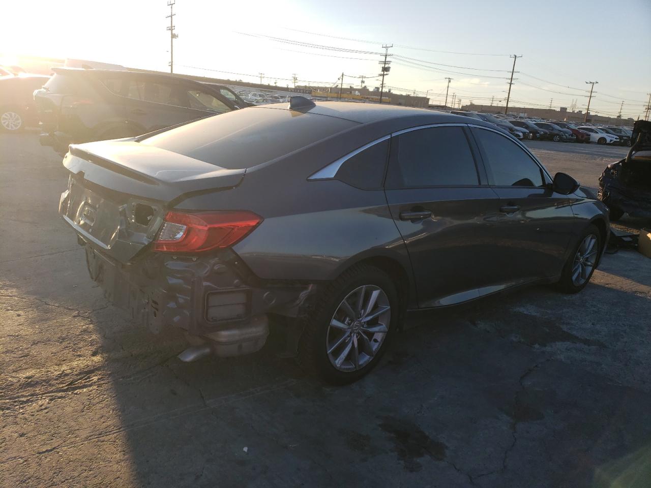 Image 3 of 2021 HONDA ACCORD LX 2021 with VIN 1HGCV1F12MA020983