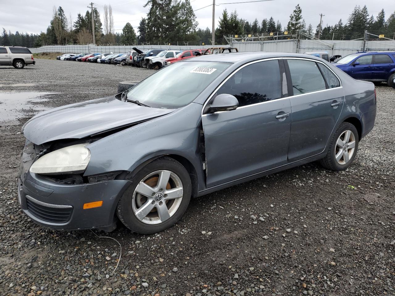 Image 1 of 2008 VOLKSWAGEN JETTA SE 2008 with VIN 3VWRM71KX8M118177