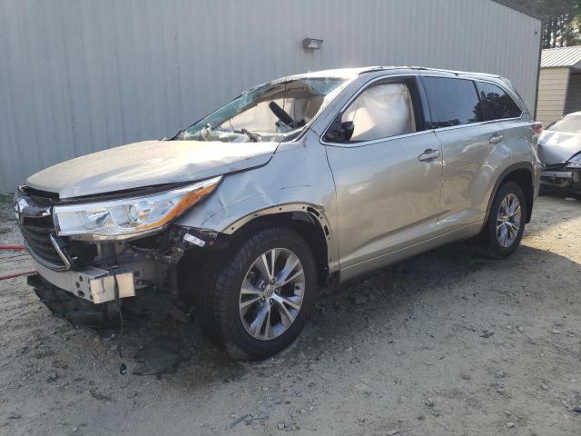Obraz 1 z 2015 TOYOTA HIGHLANDER XLE 2015 z VIN 5TDJKRFH8FS216622