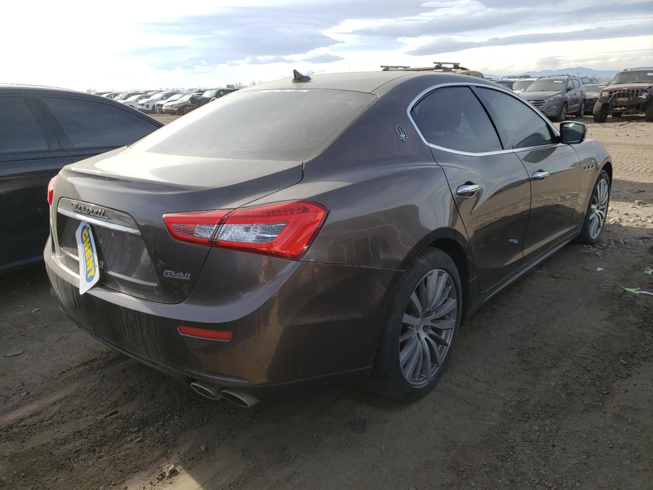 Изображение 3 2014 MASERATI GHIBLI  2014 с VIN ZAM57XSA1E1090191