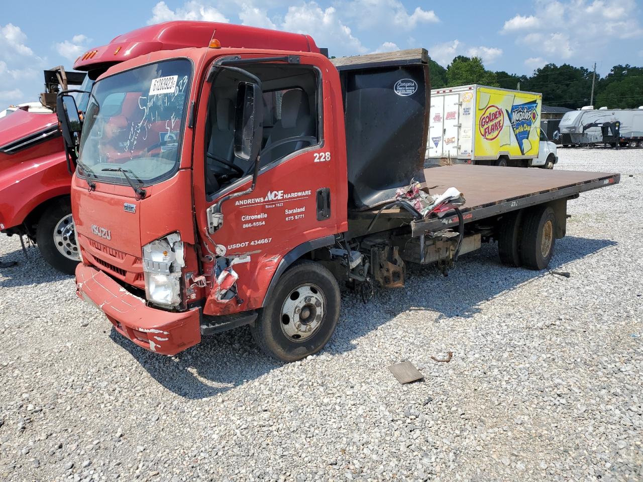 Image 1 of 2016 ISUZU NPR HD  2016 with VIN JALC4W16XG7003530
