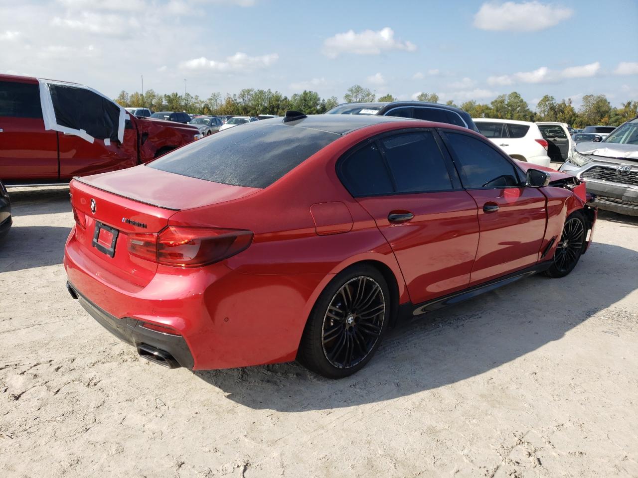 Image 3 of Bmw M550Xi 2020 with VIN WBAJS7C03LBN96908