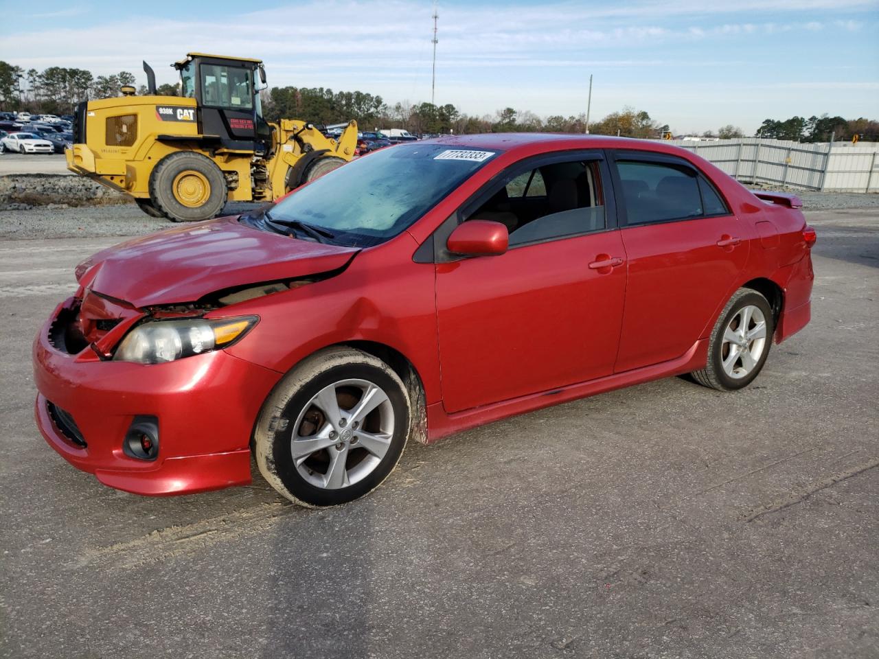 Image 1 of 2013 TOYOTA COROLLA BASE 2013 with VIN 5YFBU4EE6DP176460