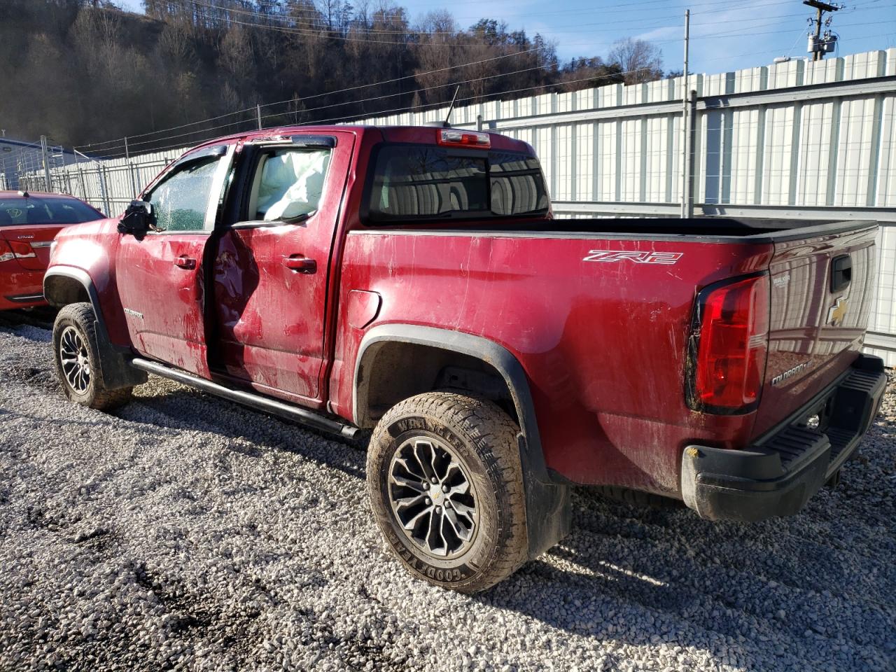 Image 2 of 2018 CHEVROLET COLORADO ZR2 2018 with VIN 1GCGTEEN7J1266103